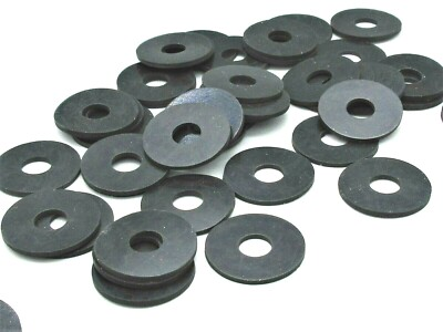 #ad Oil Resistant Rubber Flat Washers 5 16quot; ID X 1quot; OD X 1 16quot; Various Pack Sizes $13.39