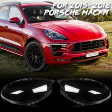 Scheinwerferglas Streuscheibe Abdeckung Rechts+Links Für Porsche Macan 2015-2018