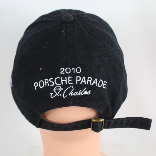 Porsche Parade St Charles 2010 Ball Trucker Cap schwarz mit weißer Stickerei - Bild 7 von 14