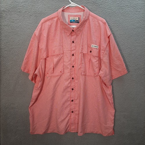 Chemise Magellan 3XL Fish Gear Mag Wick – Manches Longues Bleu à Carreaux (Pêche, Respirant)