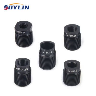 5Pcs Gear Shift Knob Thread Adapter Nut Insert Car Kit M10x1.25 M8x1.25 M12 M14