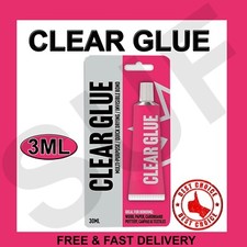 Clear Glue Extra Strong Adhesive Multi Purpose Adhesive Craft Textile More Rapid