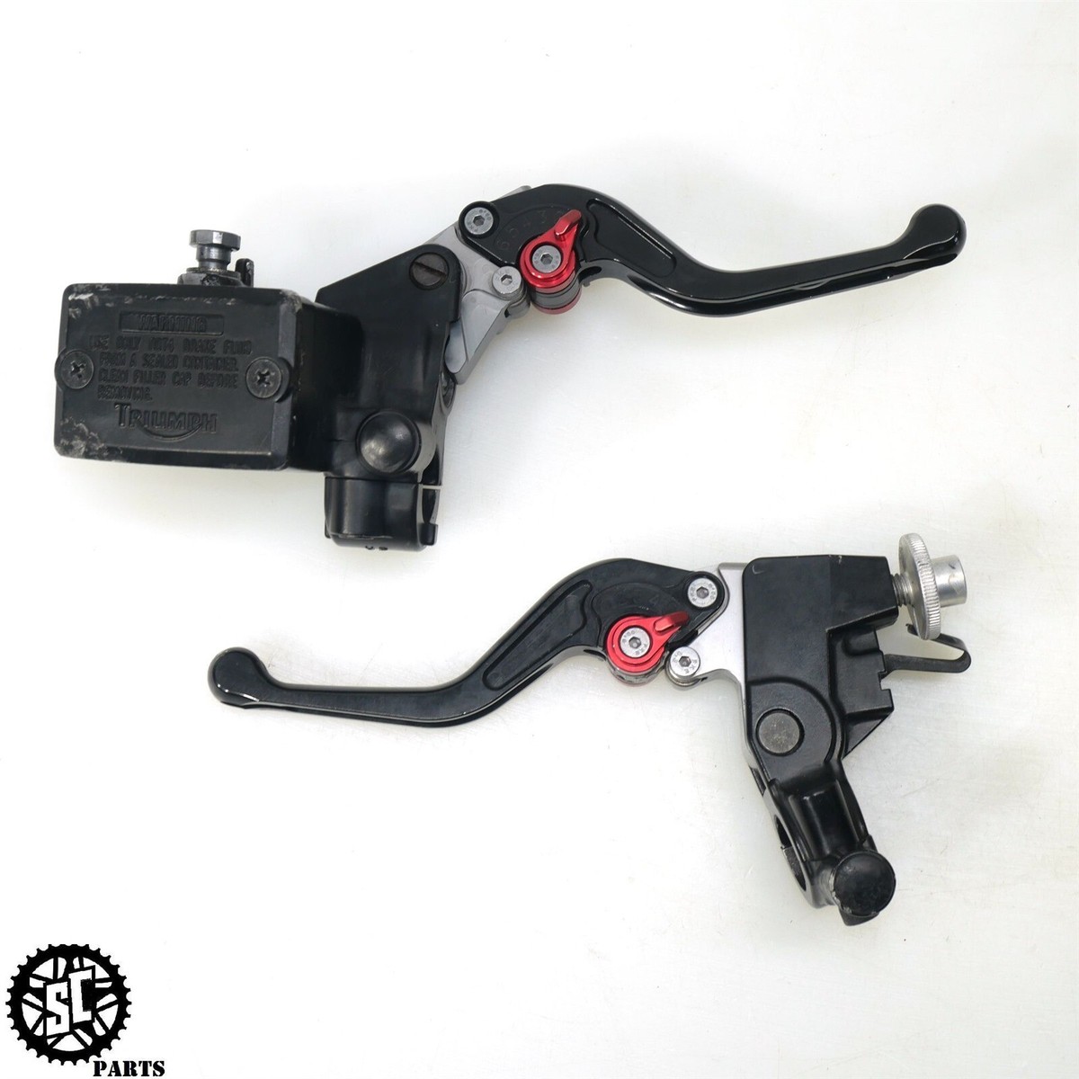 07-12 TRIUMPH STREET TRIPLE 675 FRONT BRAKE MASTER CYLINDER LEVERS