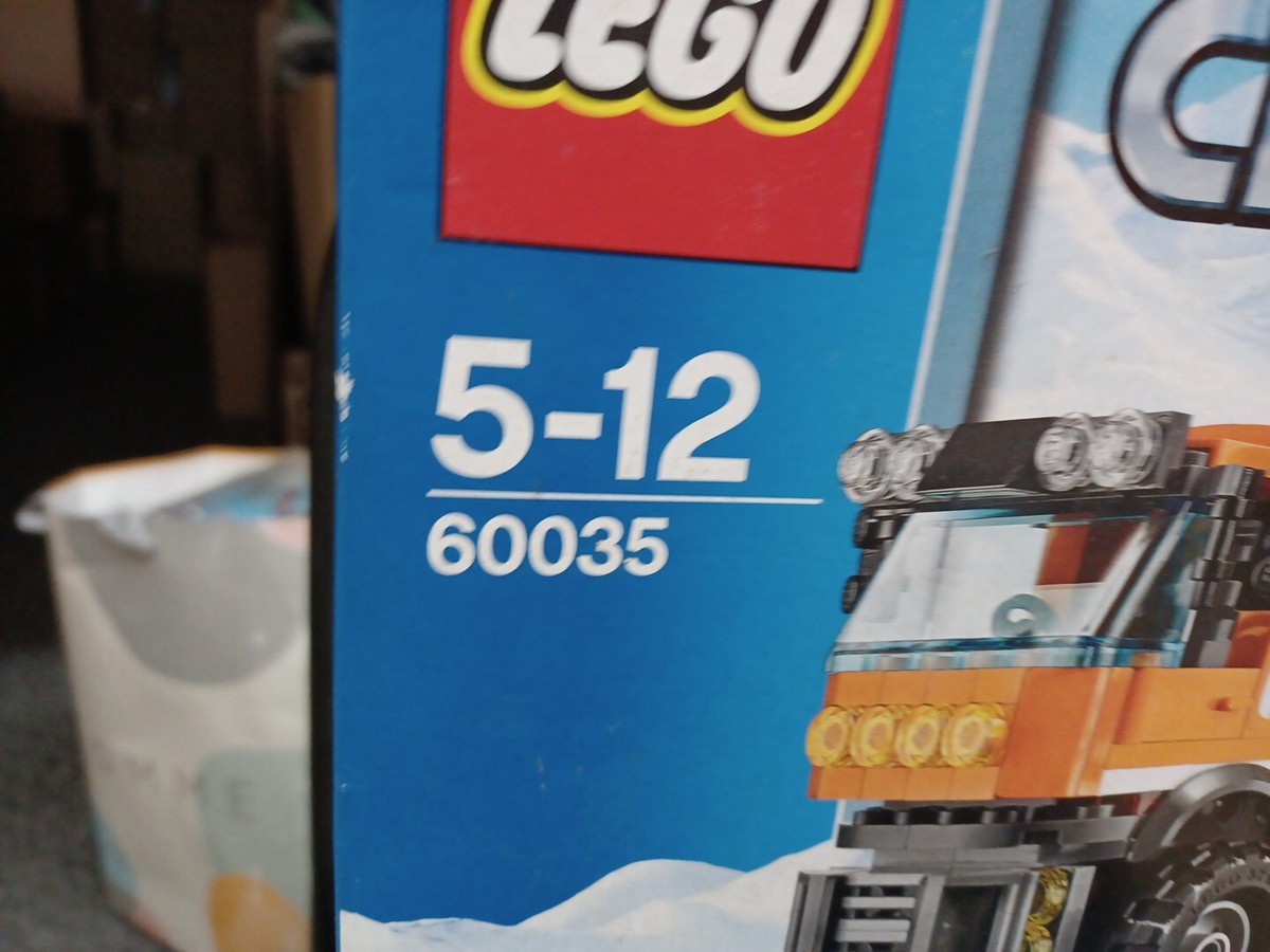 Last 2014 LEGO CITY Arctic Outpost- 60035 RETIRED 374pcs Box Wear
