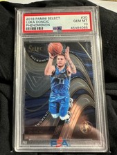 2018-19 Panini Select - Phenomenon #30 Luka Doncic RC PSA 10 Gem Mint
