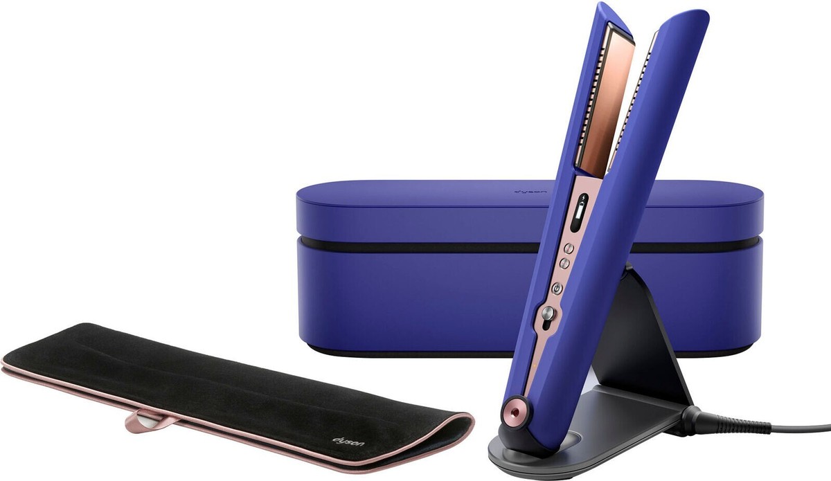 ダイソンdyson corrale Dyson corrale straightener vinca blue new but open box from