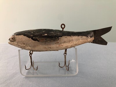 Antique Ice Fishing Spearing Decoy Lure | eBay