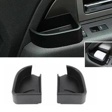 Interior Door Handle Storage Box Organizer Tray for Ford F150 Black Accessories