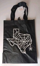 Texas Spider Web Reusable Bag Small 10"× 13" HEB Destination Holiday Halloween