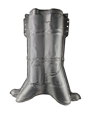 NEW Genuine BMW E71 X6M EXHAUST Rear Tunnel INSULATION Panel