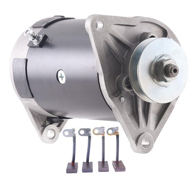 NEW GENERATOR AND FOUR BRUSHES FITS EZ-GO GOLF CART PRE-MEDALIST MODEL 80-93
