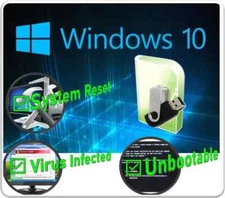 Windows Repair USB Drive - For Non-Boot, Virus Infection, Recovery, Etc.