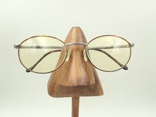 Vintage JC Levet 3536 Silver Tortoise Metal Oval Sunglasses FRAMES ONLY