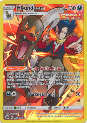 Houndoom - TG10/TG30 Ultra Rare Brilliant Stars NM Pokemon TCG