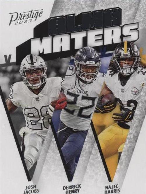 2023 Panini Prestige Derrick Henry Josh Jacobs Najee Harris #AM-5 - 1 of 2