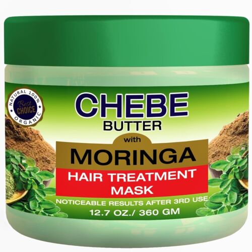 Moringa Butter Hair with Chebe Powder for Hair Growth 360GM Free Shipping - Picture 1 of 1