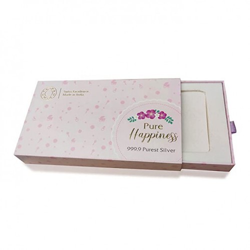 Pamp Mmtc Newborn Baby Girl Gift Box - 20 Gram Colorized Silver Coin - Pink - Picture 3 of 3