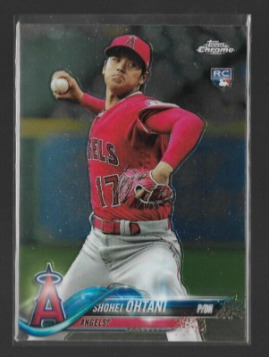 2018 Topps Chrome Update Shohei Ohtani Rookie RC #HMT1