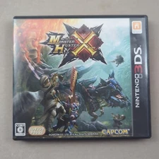 Monster Hunter X Cross Nintendo 3DS Game 2015 Japanese Import