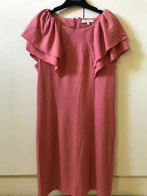PATRIZIA PEPE Fine Wool Jersey Dress Size UK Size 12 in