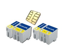 4 cartucce stampante compatibili per Epson Stylus CX3200 (no Epson originali)