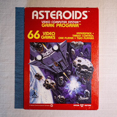 Asteroids Atari 2600 Spiel