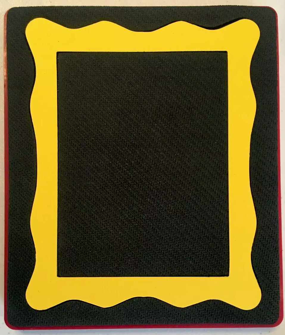 Sizzix Large Red Original Die Cutter ~ JELLY FRAME ~ Wavy Border