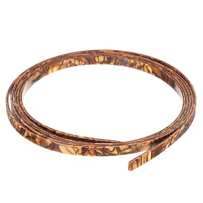 Plastic Binding Purfling Strip 1650x6x1.5mm for Guitar Light Brown