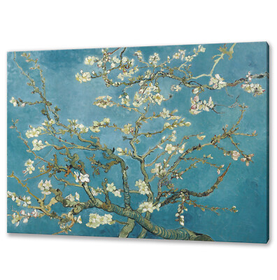 Vincent van Gogh Mandelblüte Blumen Leinwandbild Reproduktion Wandbild