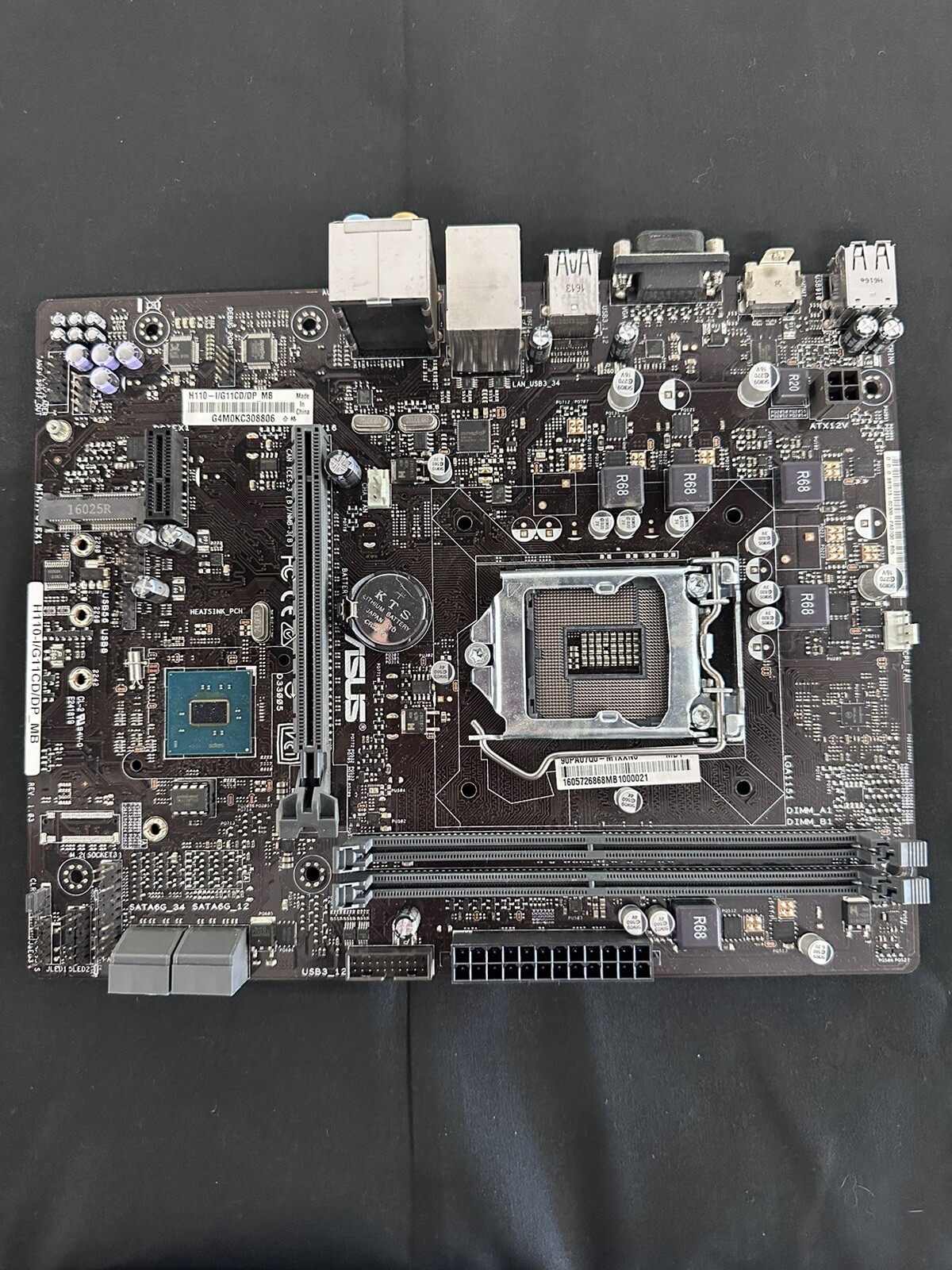 OEM ASUS H110I/G11CD/DP LGA 1151 INTEL MOTHERBOARD 90PA07Q0M1XXN0 eBay