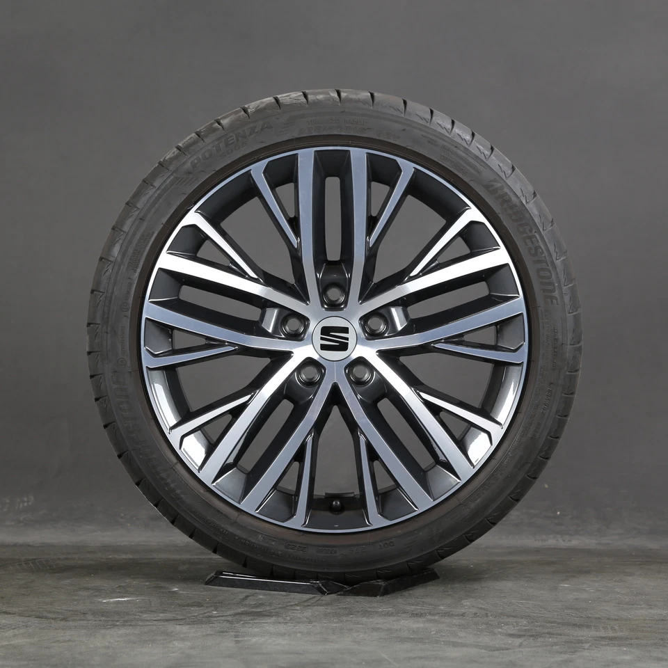 18 Zoll Sommerräder original Seat Leon KL 5FA601025D Sommerreifen - Bild 3 von 4