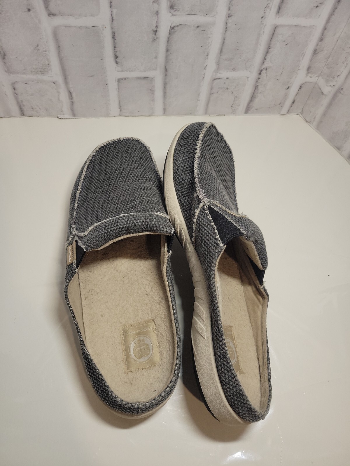 Gecko Man Walk Hero Canvas Slipper Arch Support Casua… Gem