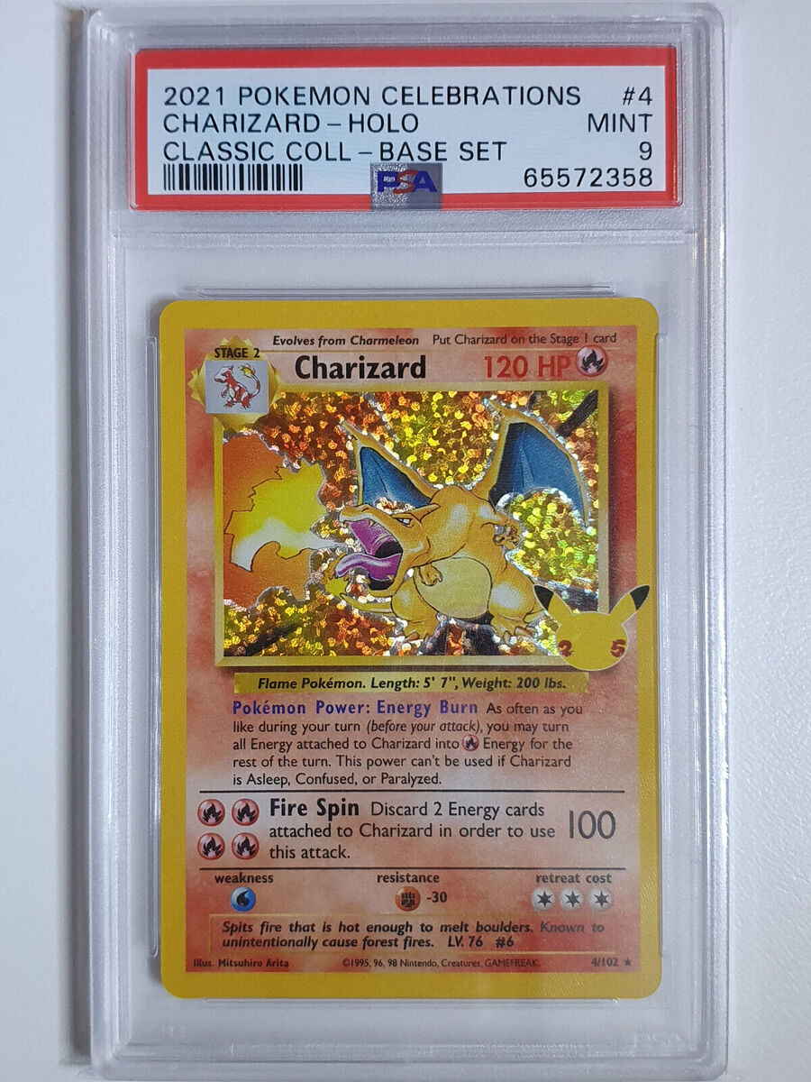 2021 Pokemon Celebrations Charizard #4 HOLO Classic 2021 Pokemon Celebrations Charizard #4 HOLO Classic