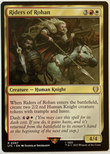 MTG Eomer, Marshal of Rohan The Lord of the Rings: Tales of Middle-earth  0120... | eBay