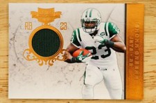 SHONN GREENE 2011 Panini Plates & Patches Jersey #68 3/299 Jets Football Card