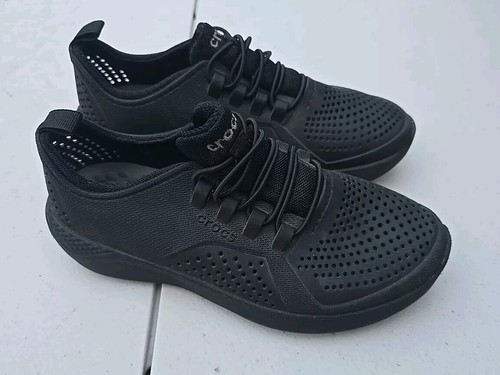 Crocs - Kids Sneakers Lite Ride Black - Size J2
