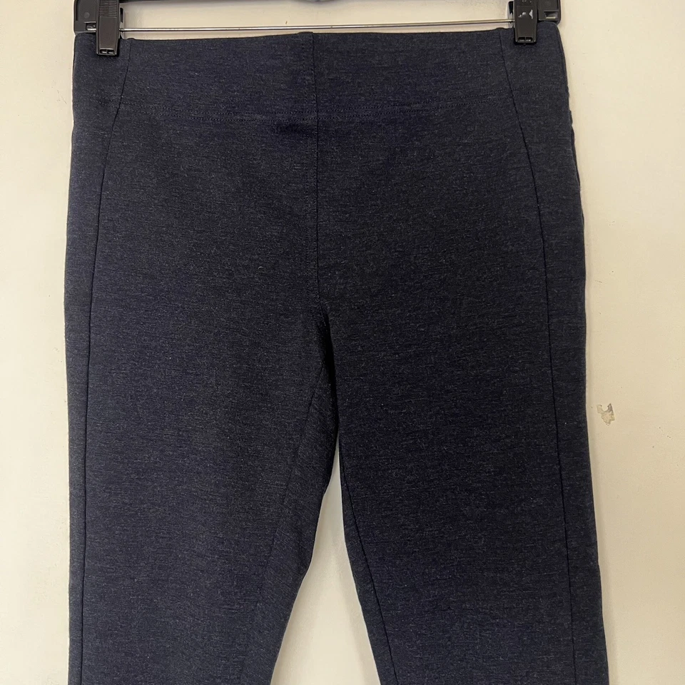 Leggings Ann Taylor Loft Mujer Grandes Brezo Azul Marino Pull On Pantalón de Salón Foto 4 de 4