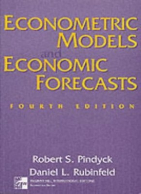 Econometric Models and Economic Forecasts By Pindyck. 9780071188