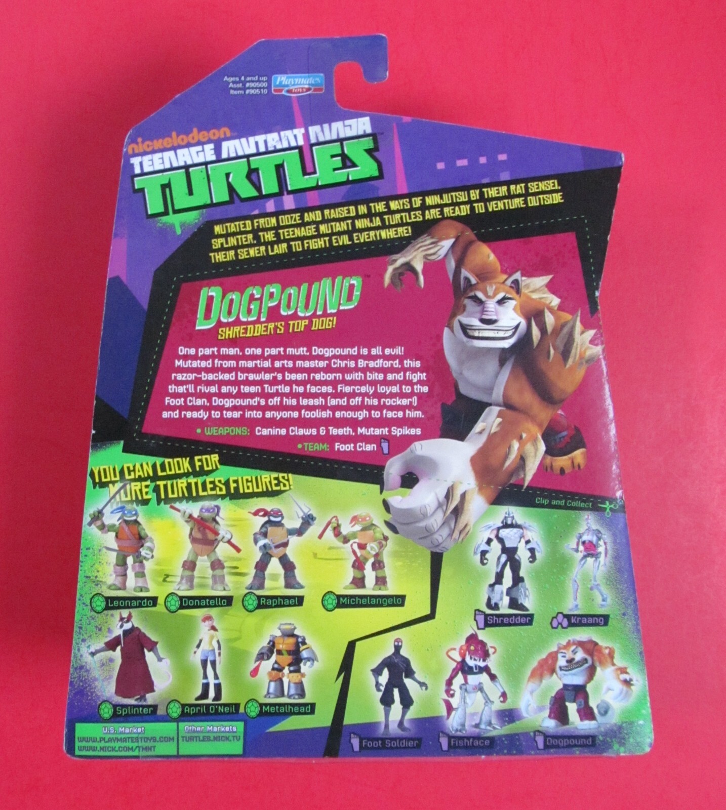 Dogpound Teenage Mutant Ninja Turtles 2012 Nickelodeon  MOC