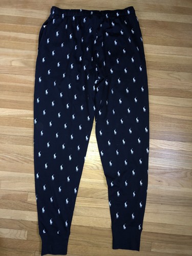 Polo Ralph Lauren leichte Herren-Pyjamahose aus Baumwolle Pony Logo - Größen M oder L - Bild 6 von 11
