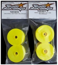 Team Durango TD510017 TD510018 F/R Wheels DEX210 DEX410 v5 v4 v3 DEX410R 14mmHex