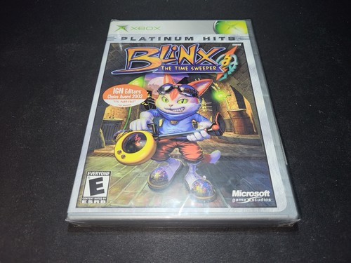 Blinx: The Time Sweeper Platinum Hits Xbox Microsoft originale NUOVO SIGILLATO! - Foto 1 di 6
