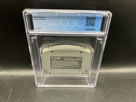 NOT FOR RESALE NFR Mario Party 3 N64 Kiosk Demo CGC 6.0 AUTHENTIC WATA VGA