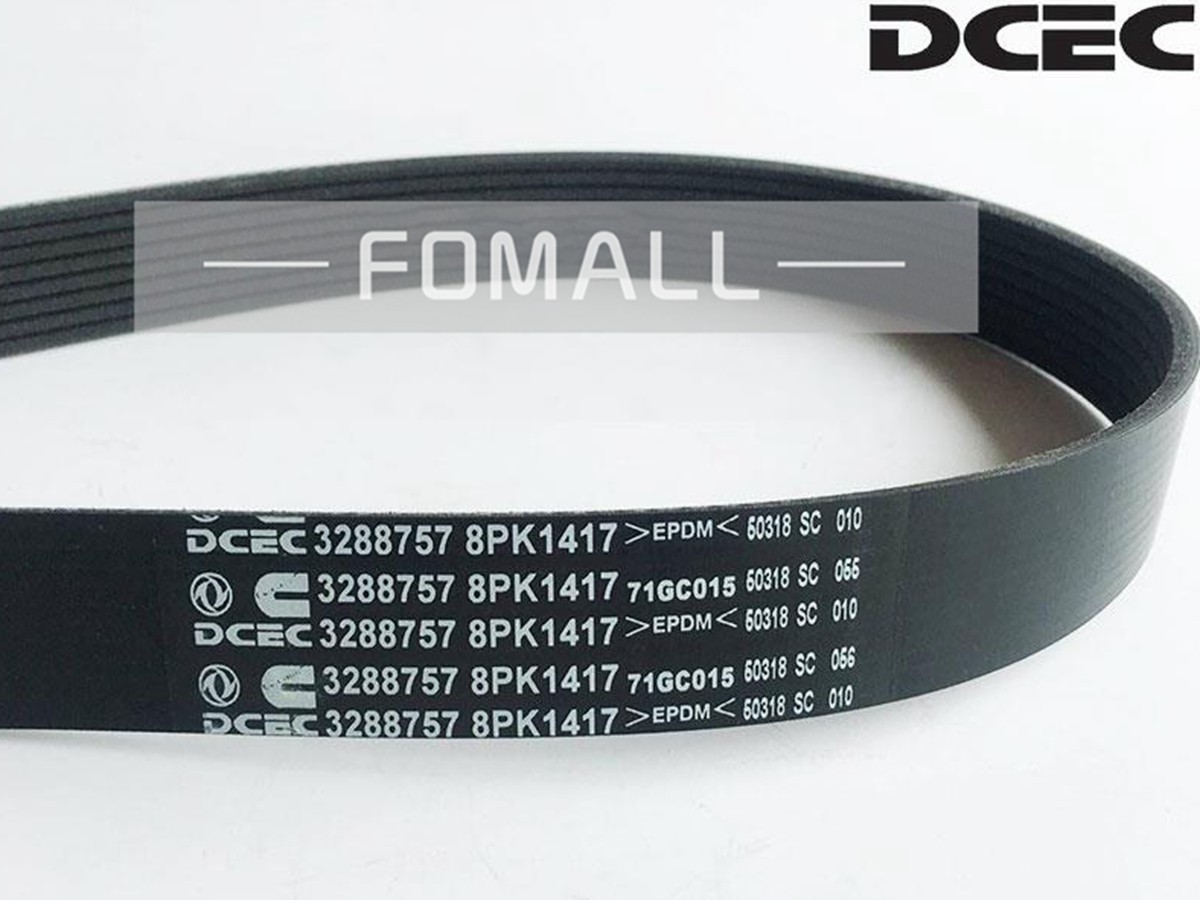 1PCS 3288757 For Cummins V-Ribbed Belt 8PK1417 | eBay