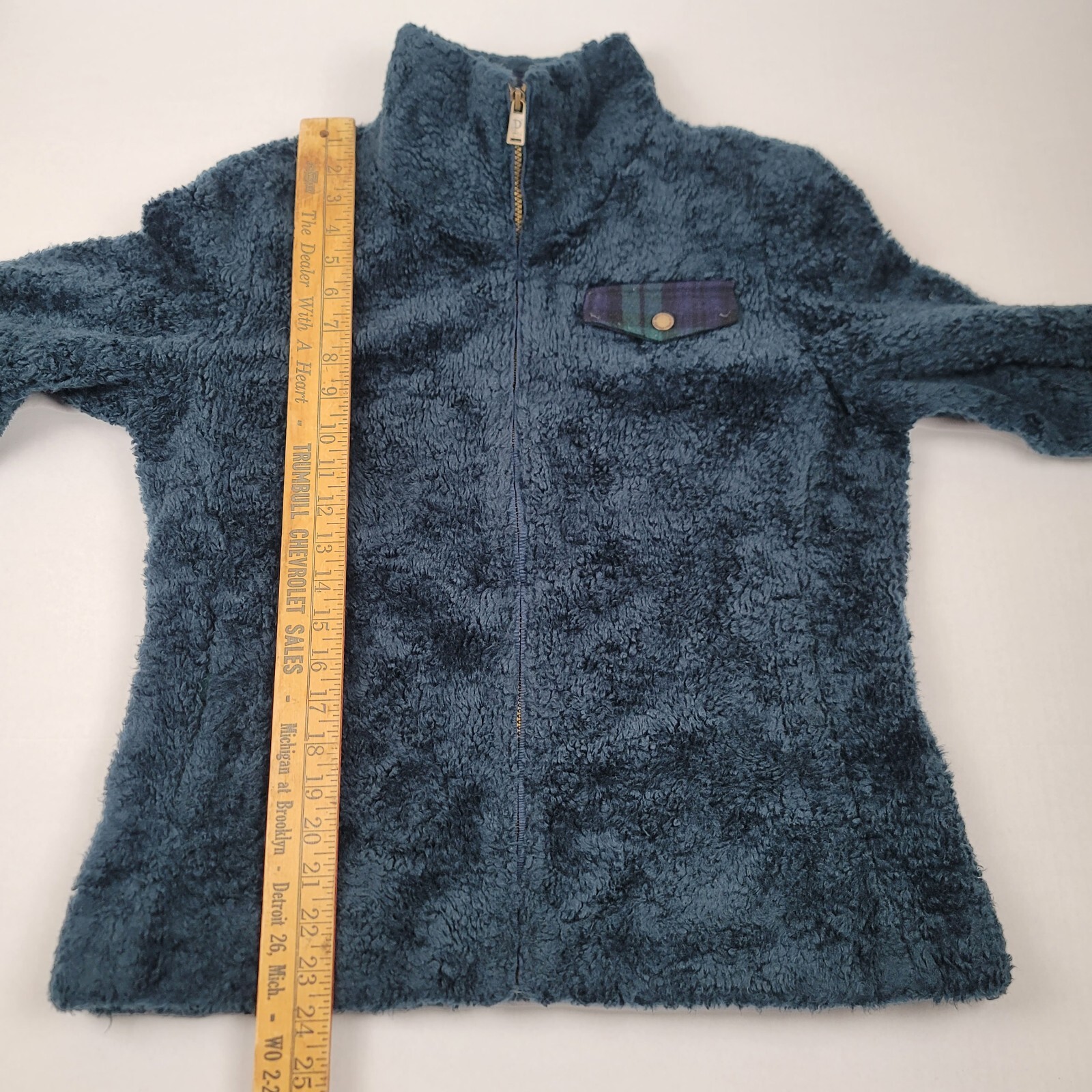 Pendleton Jacket Womens Small Midnight Blue Fleec… - image 9