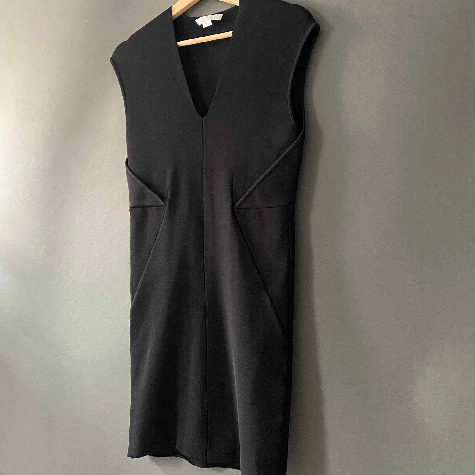 Alexander Wang mini abito nero scollo a V body con tg. Grande