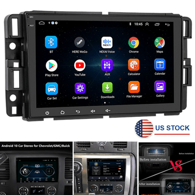 For Chevrolet Chevy GMC 8" Android 10.1 Car Stereo Radio GPS FM 2+32GB w/ Canbus For Chevrolet Chevy GMC 8" Android 10.1 Car Stereo Radio GPS FM 2+32GB w/ Canbus