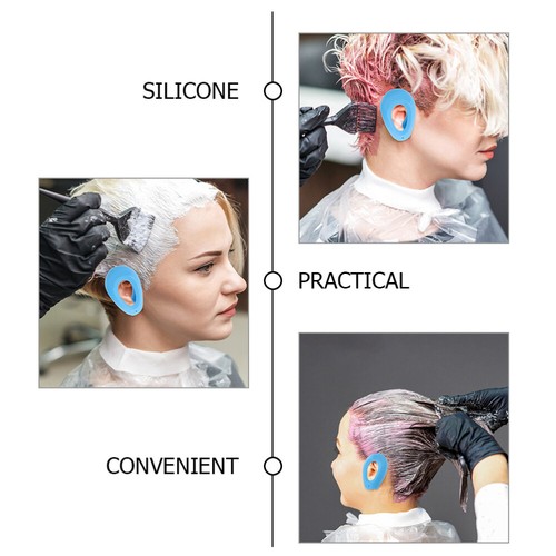 3 pares de orejeras para teñir el cabello para mujer - Imagen 8 de 12