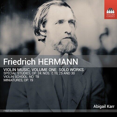 Friedrich Hermann : Friedrich Hermann: Violin Music: Solo Works - Volume 1 CD - Picture 1 of 1