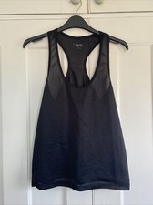 Primark Black Gym Top - Size 8